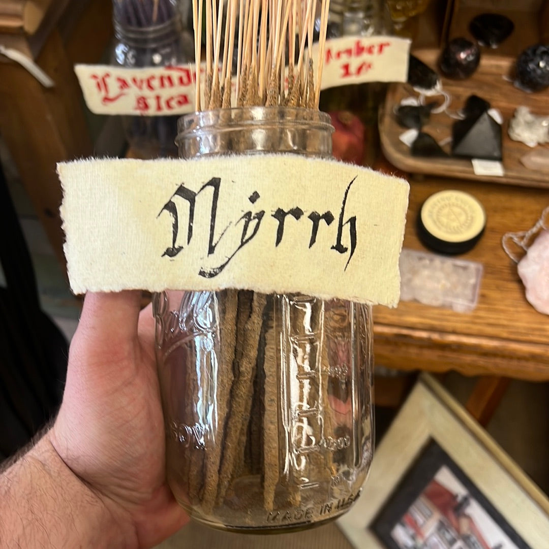Hand made incense