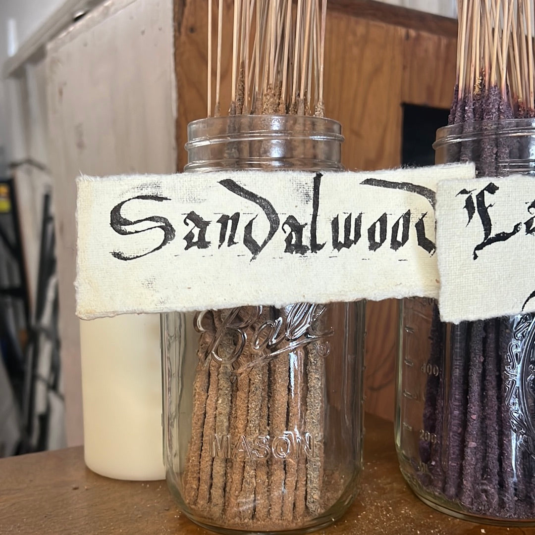 Hand made incense
